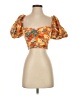 Zara Orange Tube Top Size S - photo 1