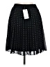 Motivi 100% Polyester Polka Dots Black Formal Skirt Size M - photo 2