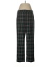 Ann Taylor Plaid Green Casual Pants Size 8 - photo 1