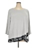 Ruby Rd. Silver Poncho Size 2X - photo 1