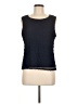 DKNY Black Sleeveless Blouse Size L - photo 1