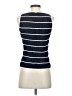 St. John Blue Sleeveless Top Size P (petite) - photo 2