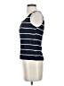 St. John Blue Sleeveless Top Size P (petite) - photo 5