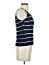 St. John Blue Sleeveless Top Size P (petite) - photo 4