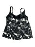 Unbranded Print Black Swimsuit Top Size L (estimated) - photo 2