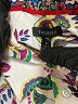 Talbots 100% Cotton Paisley Ivory Long Sleeve Blouse Size S - photo 7