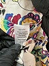 Talbots 100% Cotton Paisley Ivory Long Sleeve Blouse Size S - photo 8