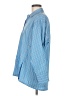 J. McLaughlin 100% Cotton Stripes Blue Long Sleeve Button-Down Shirt Size M - photo 5