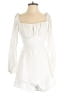 Unbranded 100% Polyester Ivory Romper Size M - photo 1