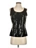 St. John Black Sleeveless Top Size S - photo 1