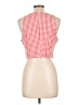 Shein Red Sleeveless Blouse Size L - photo 2