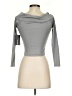Assorted Brands Gray Long Sleeve Top Size S - photo 2