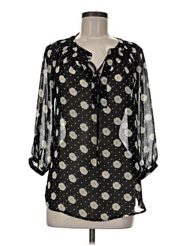 Maison Jules 3/4 Sleeve Blouse (view 1)