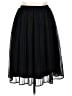 Ashley Stewart 100% Polyester Solid Black Formal Skirt Size 14 Plus - photo 1