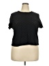 Old Navy Black Short Sleeve Top Size 3X - photo 1