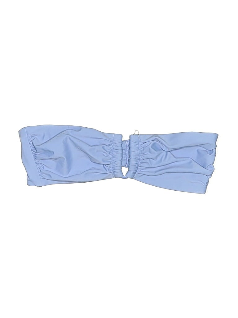 Pre-owned Cuup Swimsuit Top Blue Swimwear