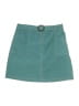 Iz Byer Solid Teal Green Casual Skirt Size 14 - photo 1