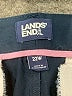 Lands' End Solid Blue Casual Pants Size 22 - photo 4