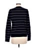 Vince. Stripes Black Wool Pullover Sweater Size M - photo 2
