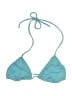 J.Crew Solid Teal Swimsuit Top Size M - photo 1