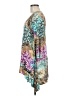 Boho Chic Teal Casual Dress Size M - photo 5