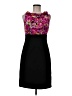 Alyx 100% Polyester Graphic Black Cocktail Dress Size 6 - photo 1