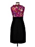 Alyx 100% Polyester Graphic Black Cocktail Dress Size 6 - photo 2