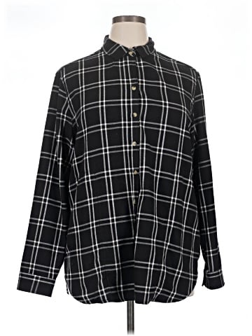 Jachs Girlfriend Long Sleeve Button-Down Shirt (view 1)