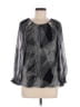 Calvin Klein Black Long Sleeve Blouse Size M - photo 1