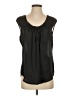 Gap 100% Polyester Black Sleeveless Blouse Size S - photo 1