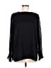 misook Black Long Sleeve Blouse Size M - photo 1