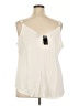 Torrid Ivory Sleeveless T-Shirt Size 2X Plus (2) - photo 2