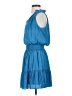 Evereve 100% Polyester Solid Blue Casual Dress Size XS - photo 5