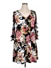 Koret Floral Black Casual Dress Size 1X - photo 1