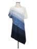 St. John Blue Poncho Size P (petite) - photo 1