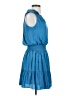 Evereve 100% Polyester Solid Blue Casual Dress Size XS - photo 4
