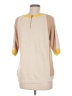 Field Flower Color Block Tan Pullover Sweater Size M - photo 2