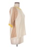 Field Flower Color Block Tan Pullover Sweater Size M - photo 4