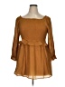 Oddi Brown 3/4 Sleeve Blouse Size 1X - photo 1