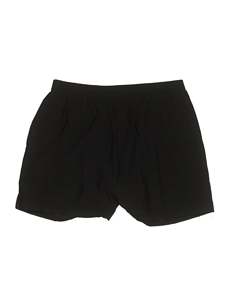 Tuckernuck Athletic Shorts: Black Solid Pattern Activewear - Size Large