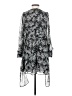 Zara Paisley Gray Cocktail Dress Size XS - photo 2