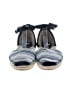 Ugg Stripes Blue Black Flats Size 8 - photo 2