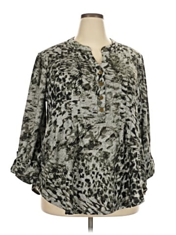 New Directions Long Sleeve Blouse (view 1)