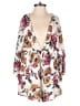 Audrey 3+1 100% Polyester Floral Ivory Romper Size S - photo 1