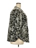 New Directions Animal Print Gray Long Sleeve Blouse Size 3X - photo 4