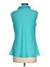 Willi Smith Teal Sleeveless T-Shirt Size L - photo 2