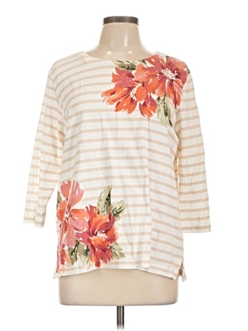 Dunnes 3/4 Sleeve Top (view 1)