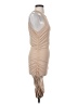 Unbranded Solid Tan Cocktail Dress Size 00 (estimated) - photo 4