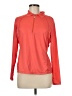 Ovation 100% Polyester Orange Long Sleeve Polo Size M - photo 1