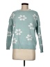 Maurices Floral Teal Pullover Sweater Size M - photo 1